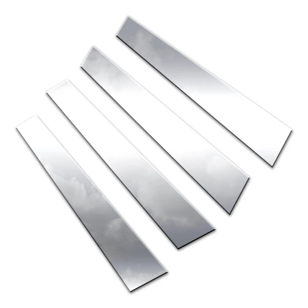 Diamond Grade 4pc Stainless Steel Pillar Post Covers for 2017-2022 Hyundai Ioniq