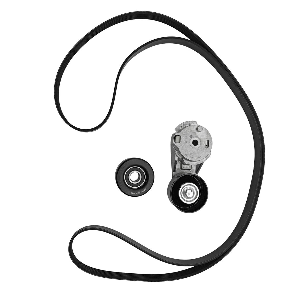 Serpentine Belt Drive Component Kit for Chevy Colorado Isuzu I-280 Hummer GMC (2004–2012)