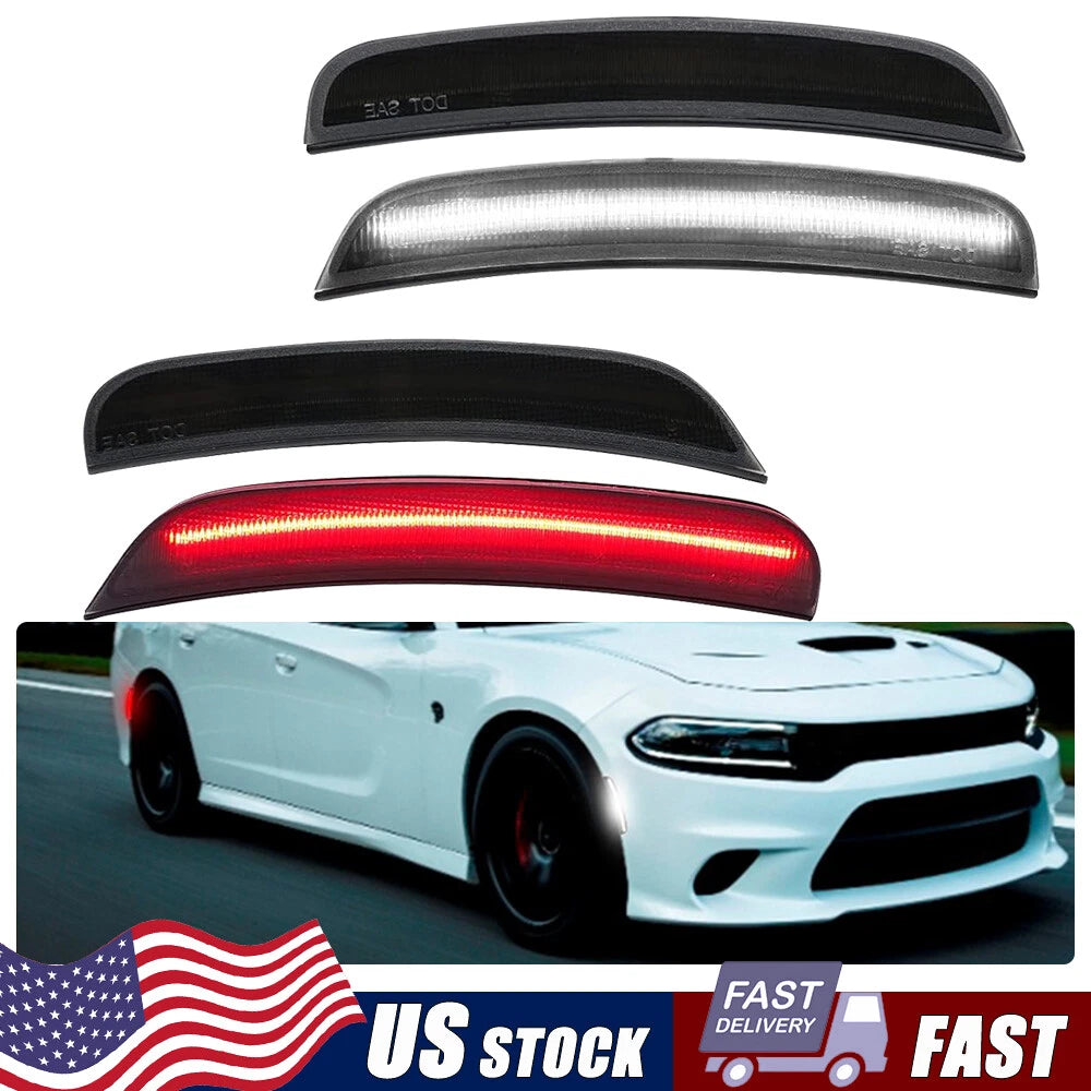 LED Side Bumper Marker Lights for Dodge Charger (2015–2022)