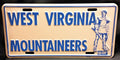 NCAA West Virginia Mountaineers License Plate 6" x 12" Embossed