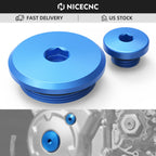 CNC Engine Timing Plugs Crankcase Screws for Yamaha Raptor 700/R/SE (2014–2021)
