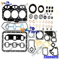 Overhaul Rebuild Kit for Yanmar 2210 4100 Tractor (3TNE74C-EJLT, 3TNE74-US)
