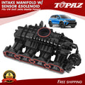 Intake Manifold with Sensor & Solenoid for VW Golf Jetta Beetle Passat (2006–2015)