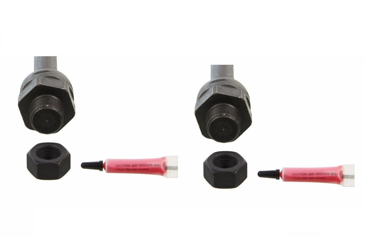 Set of 2 Front Inner Steering Tie Rod Ends Moog EV 407 for Dodge Ram 1500 (2002–2005)