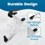 Front Lower Control Arms with Ball Joints for Honda Pilot Acura MDX (2009–2013)