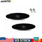 Smoked Side Marker Light Set w/ White LED for Chevrolet Corvette C5 (1997–2004)
