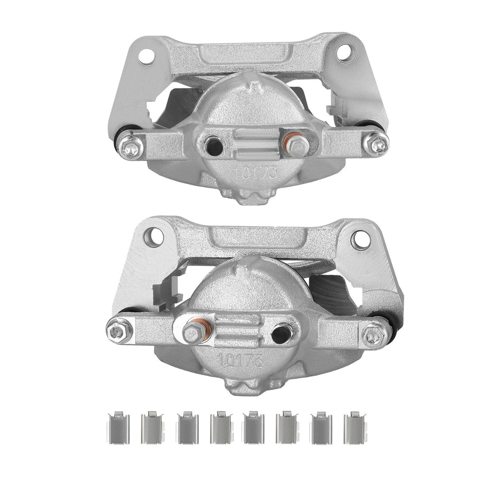 Set of 2 Front Brake Calipers w/ Bracket for Dodge Nitro (2007–2011) 18-B5044 18-B5045