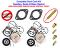 Dual Mikuni Carburetor Rebuild Kit for Sea Doo GTX (1998–2002)
