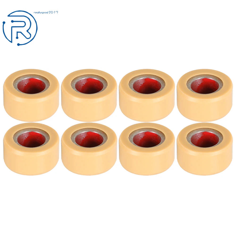 Set of 8 Roller Clutch Weights for Arctic Cat  18g
