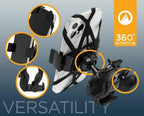 Universal Bike Mount Holder for iPhone Galaxy - Fits Most Handlebar Sizes