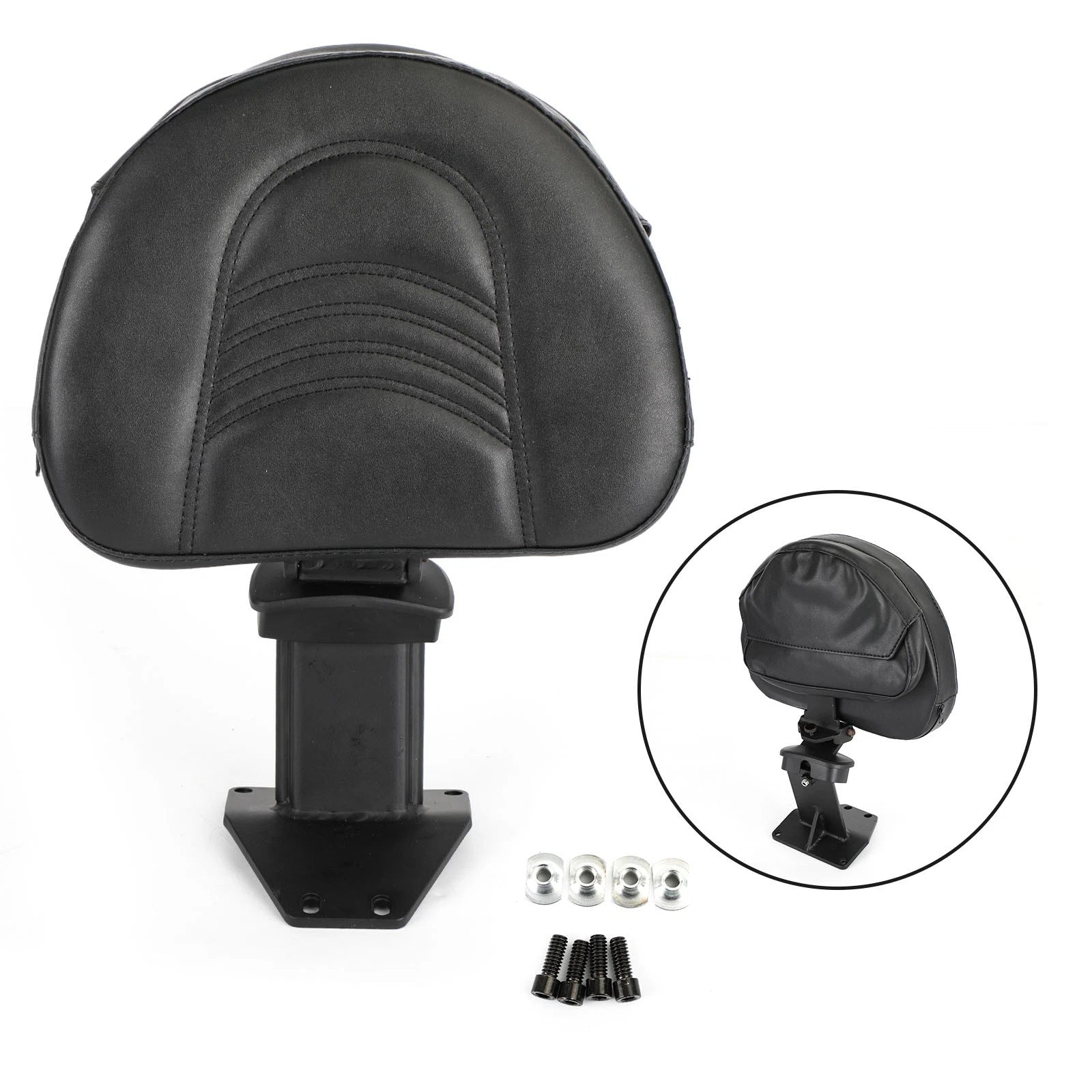 Black Driver Backrest for Honda Goldwing GL1800 (2018–2020)
