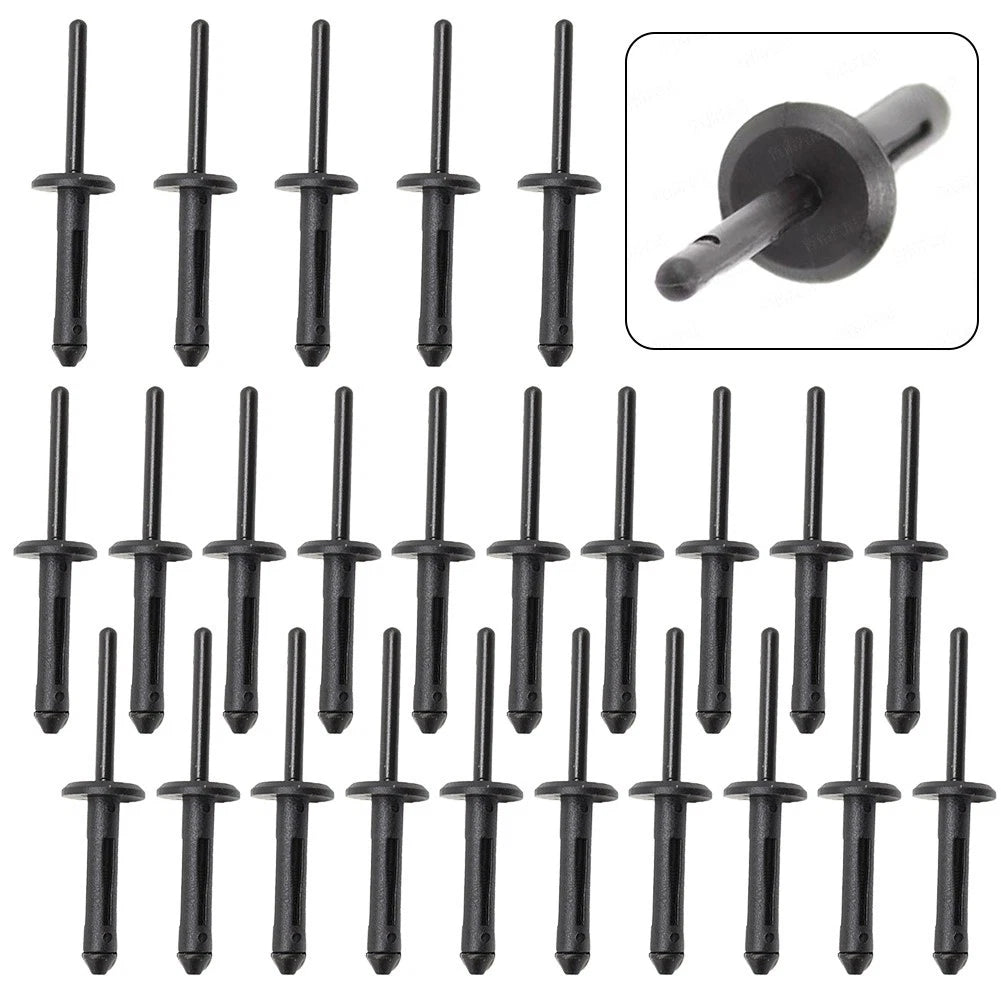 25Pcs Front Hood Bumper Clips for Dodge Challenger (2015–2023) 6500898
