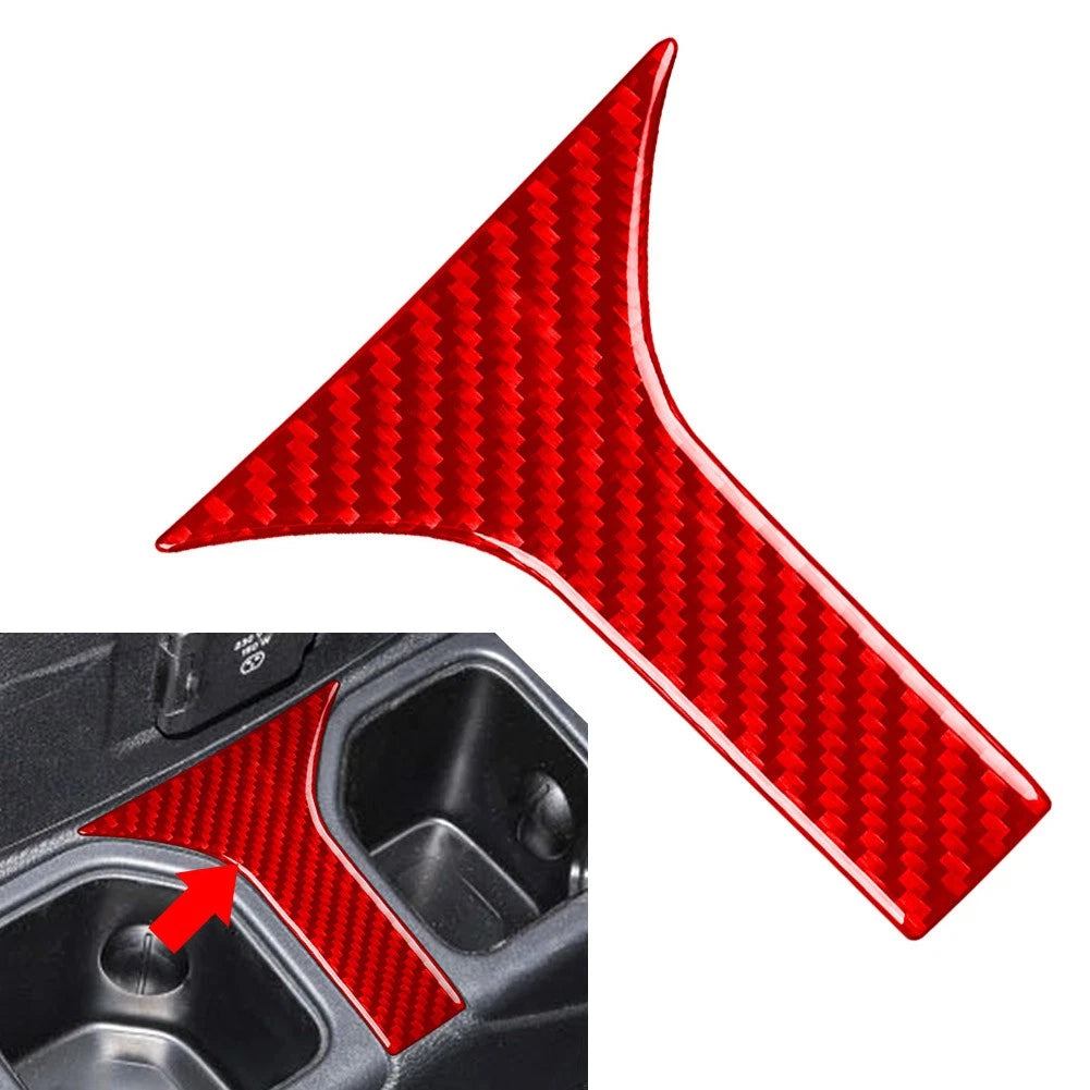Rear Water Cup Holder Panel Cover Trim for Jeep Wrangler JL Gladiator JT (2018–2023)