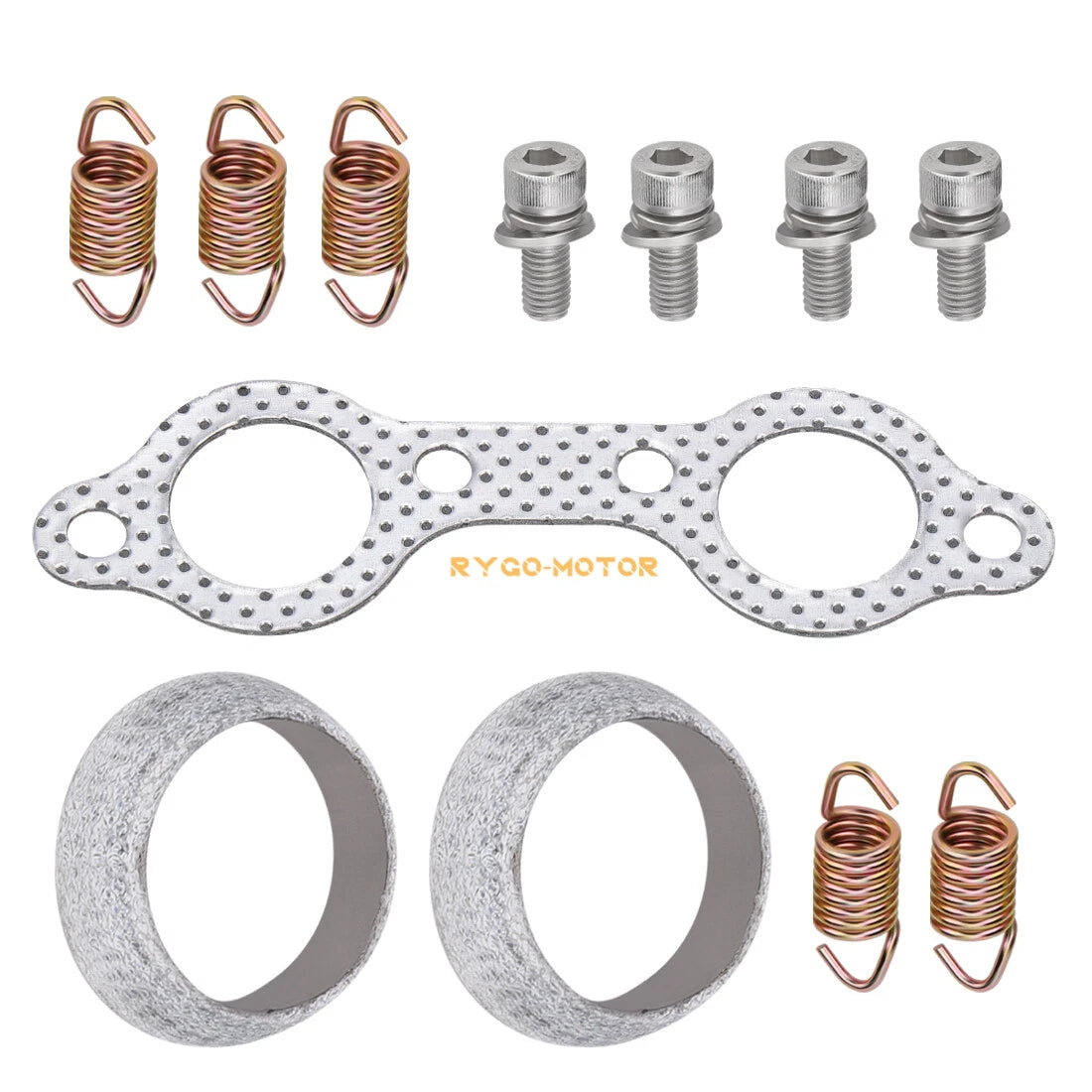 Exhaust Muffler Gasket Spring Rebuild Kit for Polaris Sportsman (600–800)
