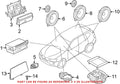 Genuine OEM Front Center Speaker 65136809628 for BMW 230i (2022)