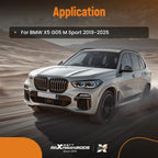 Rear Bumper Diffuser for BMW X5 (2019–2025) Gloss Black M Sport Style