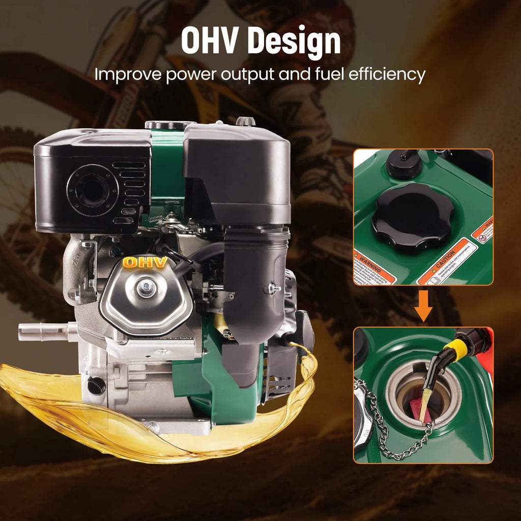 4 Stroke 15HP 420cc Engine Motor for Water Pump (OHV)