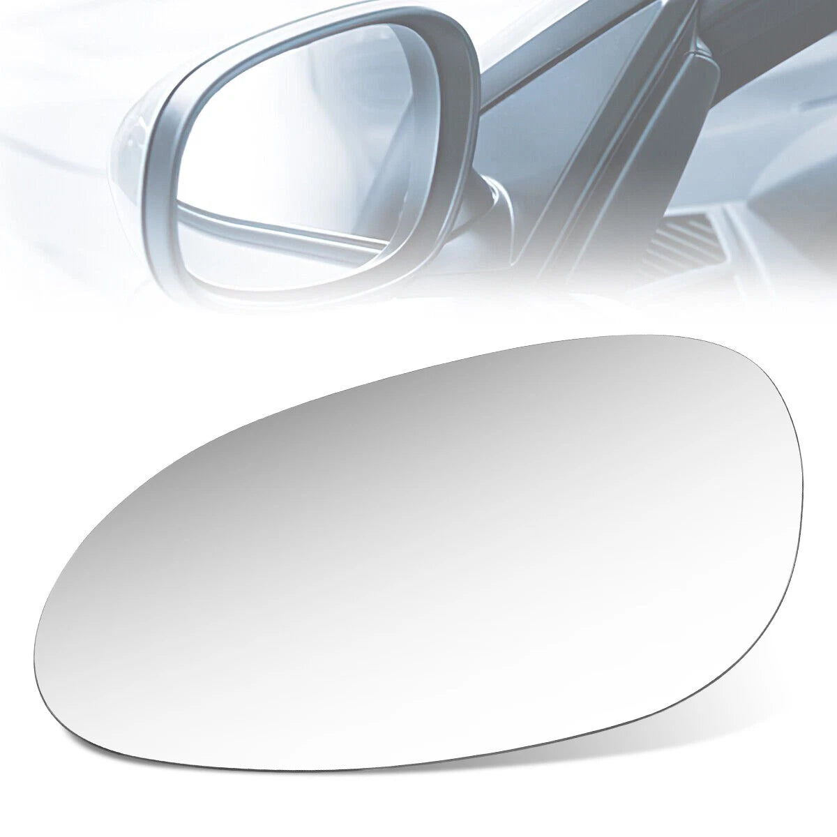 Side Door Mirror Glass Flat Lens for Buick Century Regal Intrigue (1997–2005)