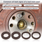 Set of 2 Camshaft Seals for Subaru Baja (2004–2006) 806732160