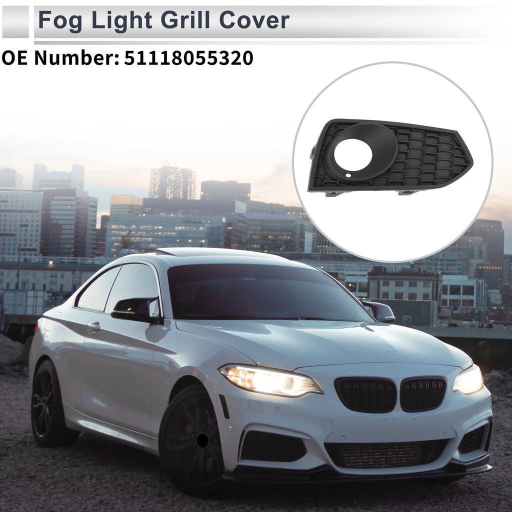 1pc Fog Light Grill for BMW 2 Series F22 (2012–2017) No. 51118055320