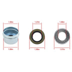 Trailer Bearing Kit for 2000 Lbs Trailer Axle (1-1/16")