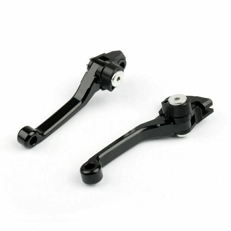 Pair Pivot Brake Clutch Levers for Suzuki RMZ250 RMZ450 (2005–2014) T9