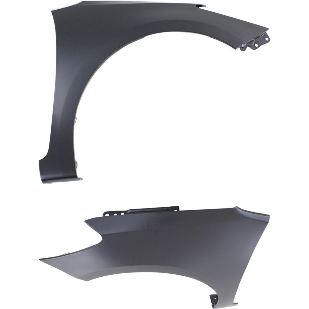 Set of 2 CAPA Fenders for Kia Forte (2014–2018) Front Driver & Passenger