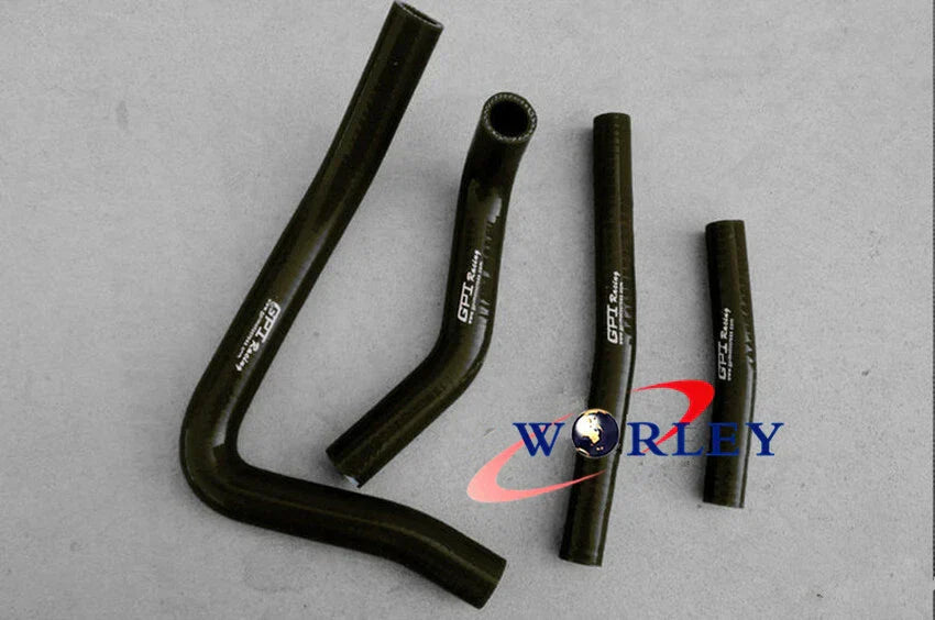 Silicone Radiator Hose for Suzuki RM250 1996-2000 - Yellow