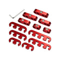 13-Piece Spark Plastic Wire Clips Set for Chevrolet Ford Vehicles (7-8MM)