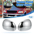 Pair of Chrome Plated Power Full Mirror Cover Caps for Lincoln Navigator (1998–1999)