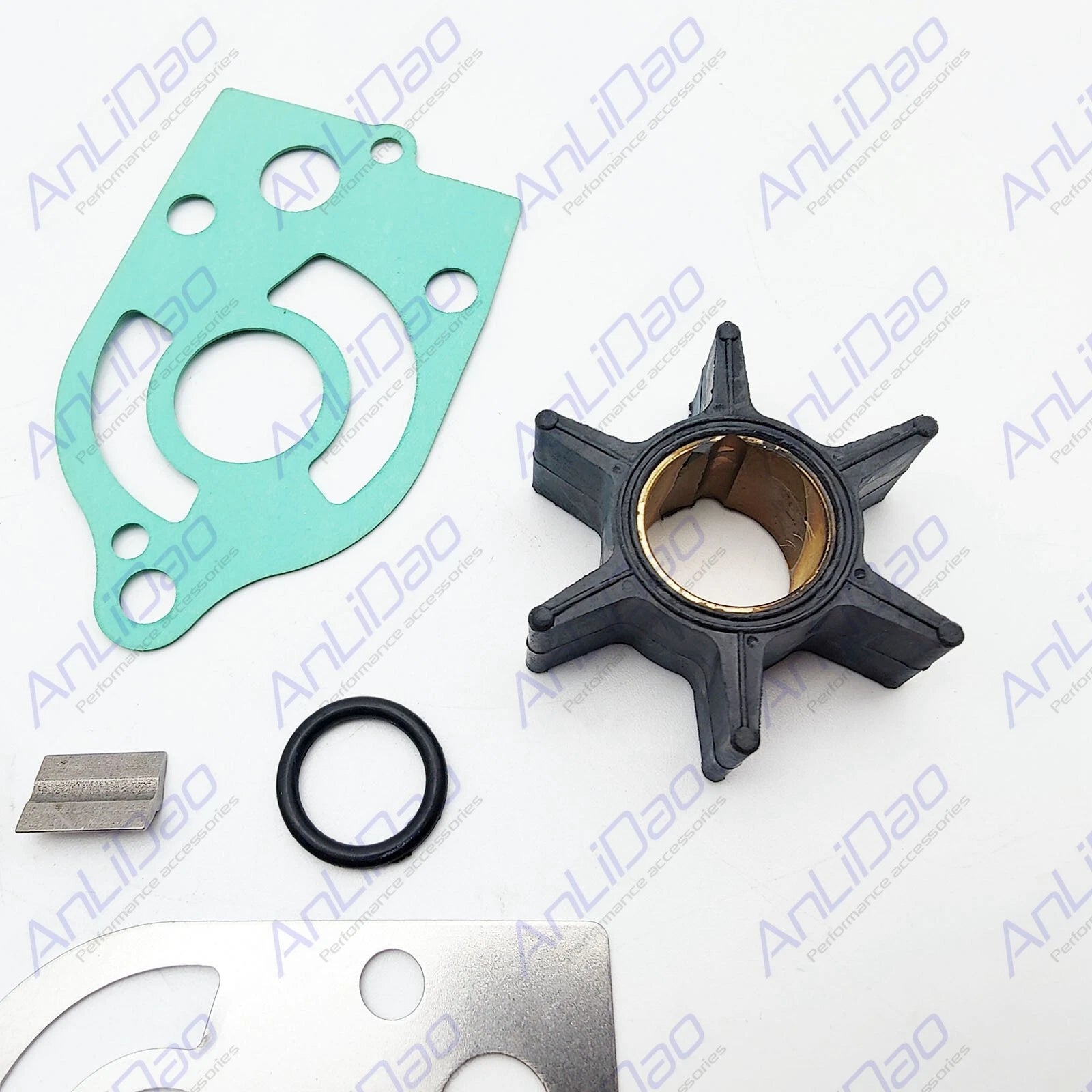 Water Pump Impeller Kit for Mercury 30-70HP (47-89983Q 1, 47-89983, 89983Q, 18-3207)
