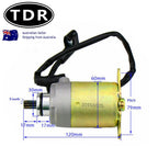 9 Teeth Starter Motor for GY6 125/150 Scooter (125–150)