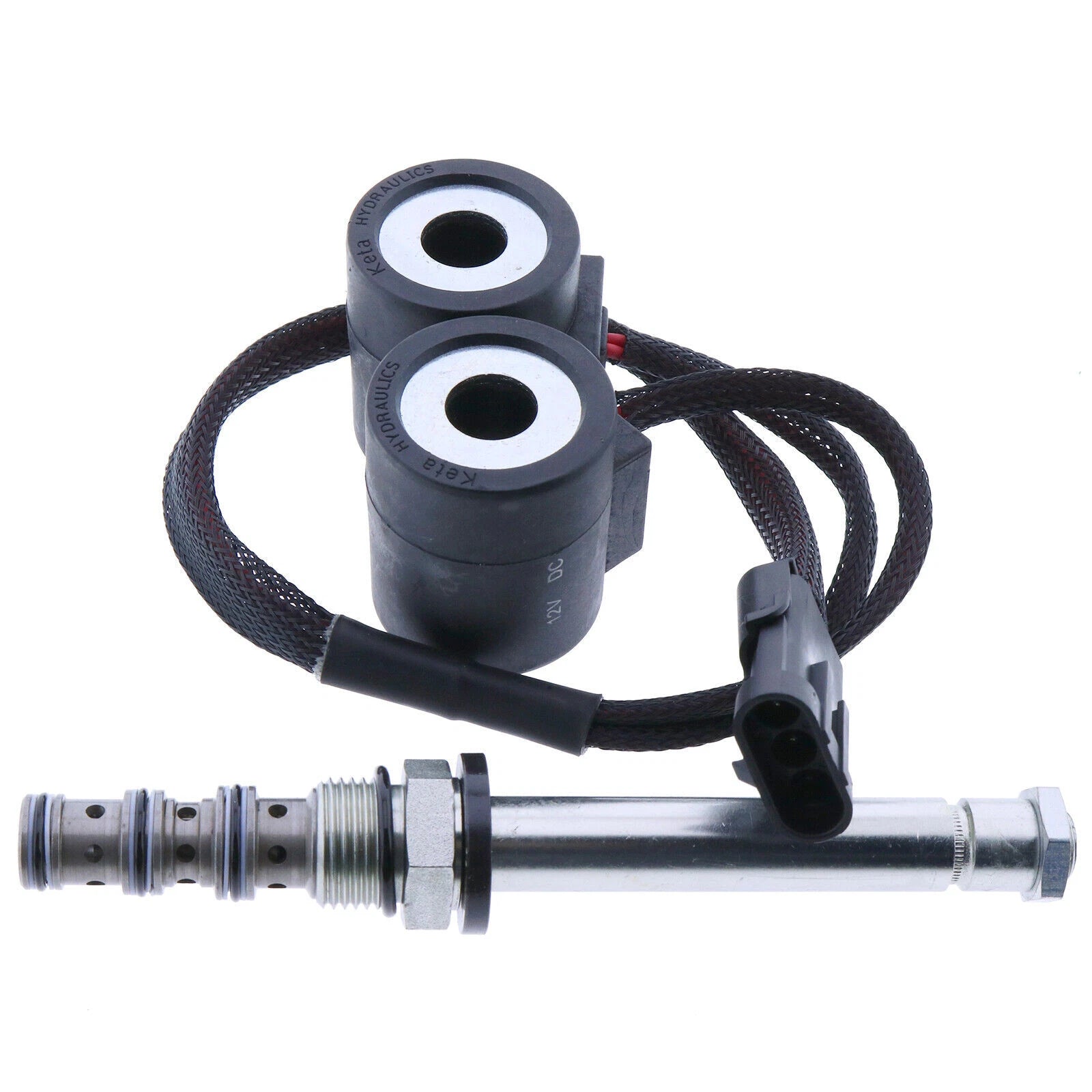Solenoid for John Deere Backhoe 300D, 310D, 315D (AT163468, AT163475)