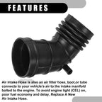 Air Cleaner Intake Hose Tube with Clamps for BMW 325Ci 2.5L (2001-2006)