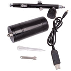 Airbrush Air Compressor Kit with 0.3mm Spray Gun