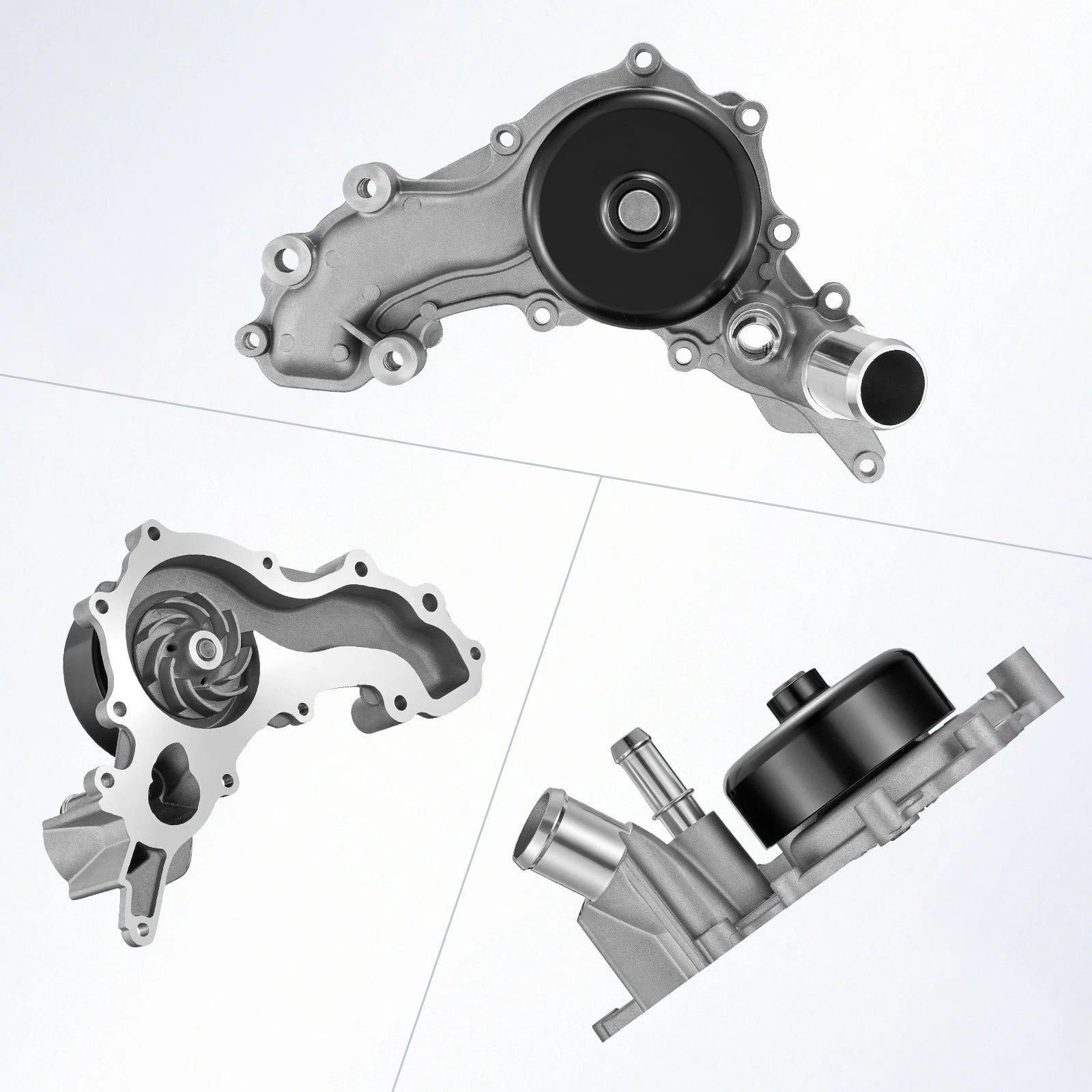 Water Pump for Jeep Wrangler 3.6L V6 (2012–2020), Gladiator 3.6L (2020)