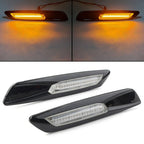 Amber LED Side Marker Lights for BMW 1 Series E81 E82 E87 E88 X3 E83 (01-13)