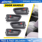 Set of 4 Interior Door Handles for Toyota Camry (1997–2001) Gray