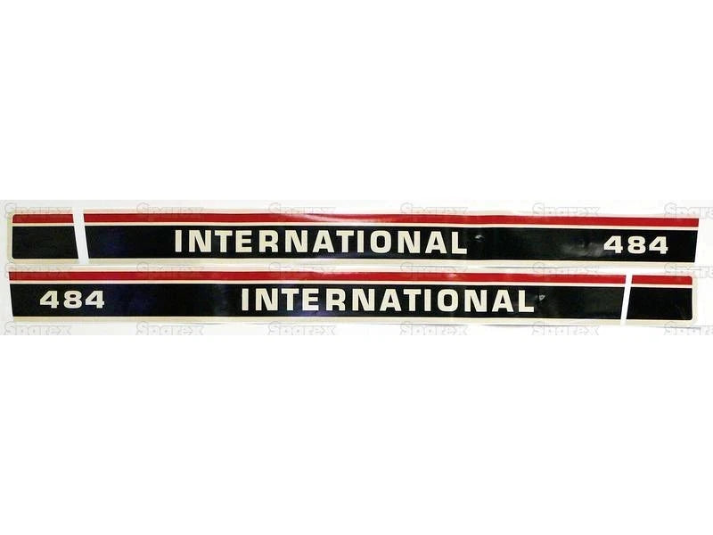 Decal Set for International 484 Tractors (1970–1975)