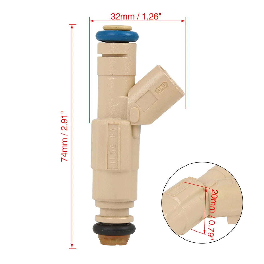 Flow Matched Fuel Injector Nozzle 0280156155 for Ford Ranger (2001–2003)