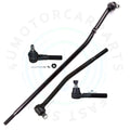 Set of 4 Front Outer Tie Rod Links for Ford E-150 Econoline (1995–2002)