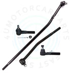 Set of 4 Front Outer Tie Rod Links for Ford E-150 Econoline (1995–2002)