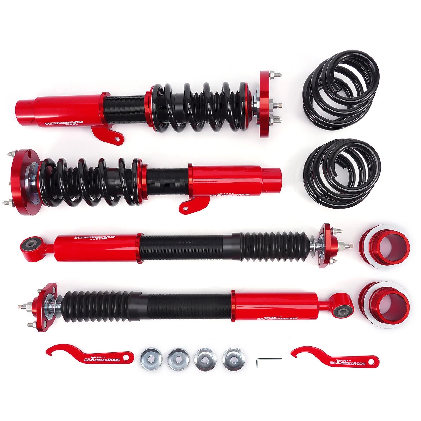 Coilovers 24 Step Damper Adjustable Lowering Kit for BMW E46 320i 325i (1998–2005)