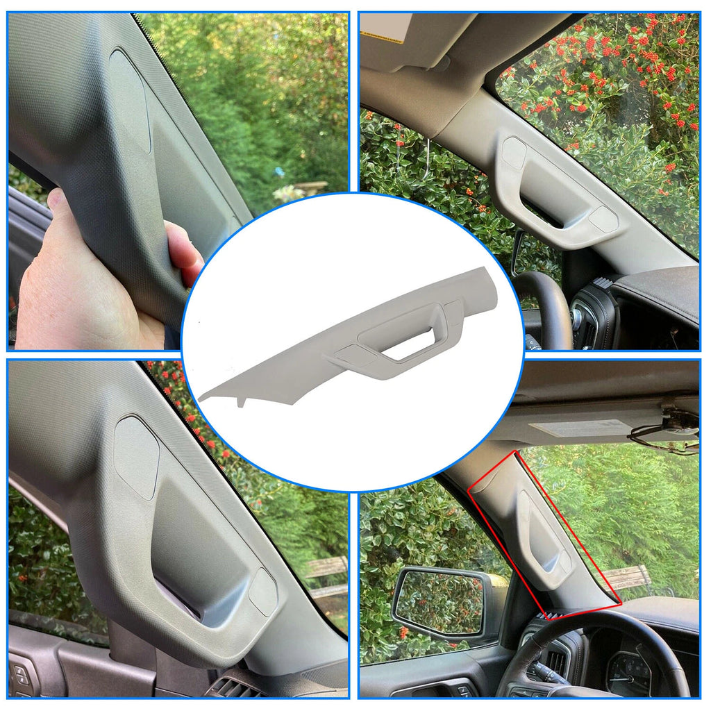 Left Driver A Pillar Assist Handle for Chevy Silverado GMC Sierra (2014–2019)