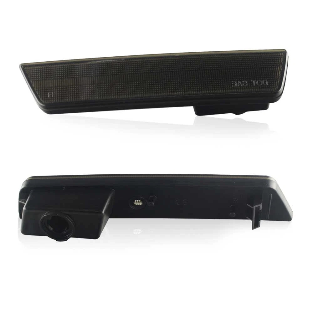 Set of 2 Smoked Lens Rear Side Marker Lights for Dodge Challenger/Charger (2008–2014)