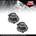 Pair Front Wheel Bearings and Hubs for Chevy Colorado GMC Canyon (2004â2012)