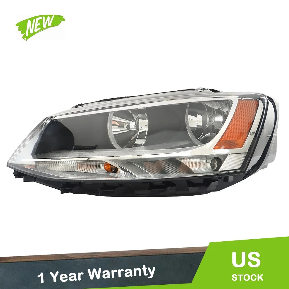 Headlamp Assembly for Volkswagen Jetta (2011–2018) Left Driver Side