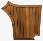 Teak Wood Flooring Panel for Intrepid 375 Boats