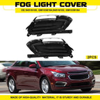 2X Front Bumper Fog Light Cover for Chevrolet Cruze (2015)