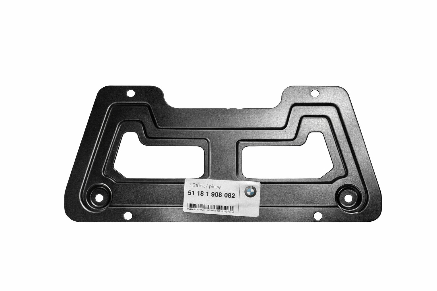 Front License Plate Bracket for BMW 525i, 750iL, 325i (1997–2003) 51181908062